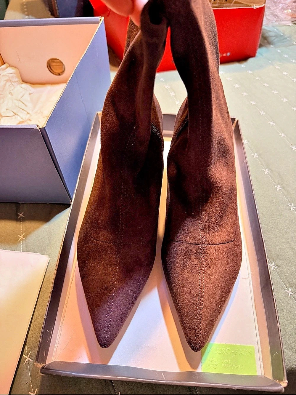 Nordstrom Pointed-Toe Brown Heels US 8.5 Like New